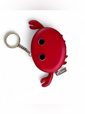 Kate Spade Red Crab Coin Pouch Keychain